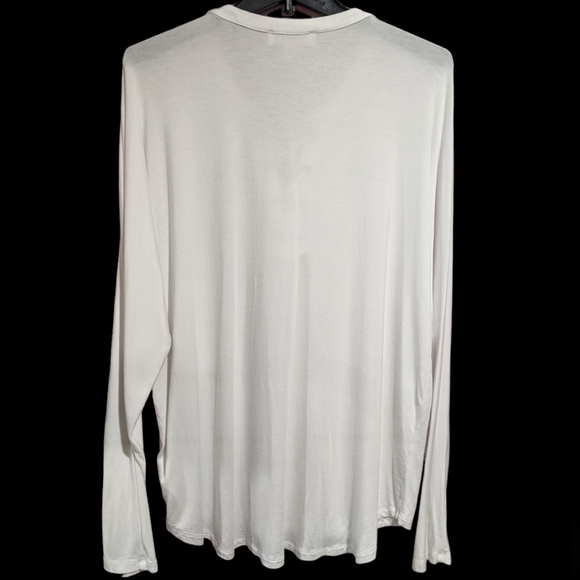 Michael Kors Viscose White and Gold XL Soft Long sleeve - Picture 6 of 9